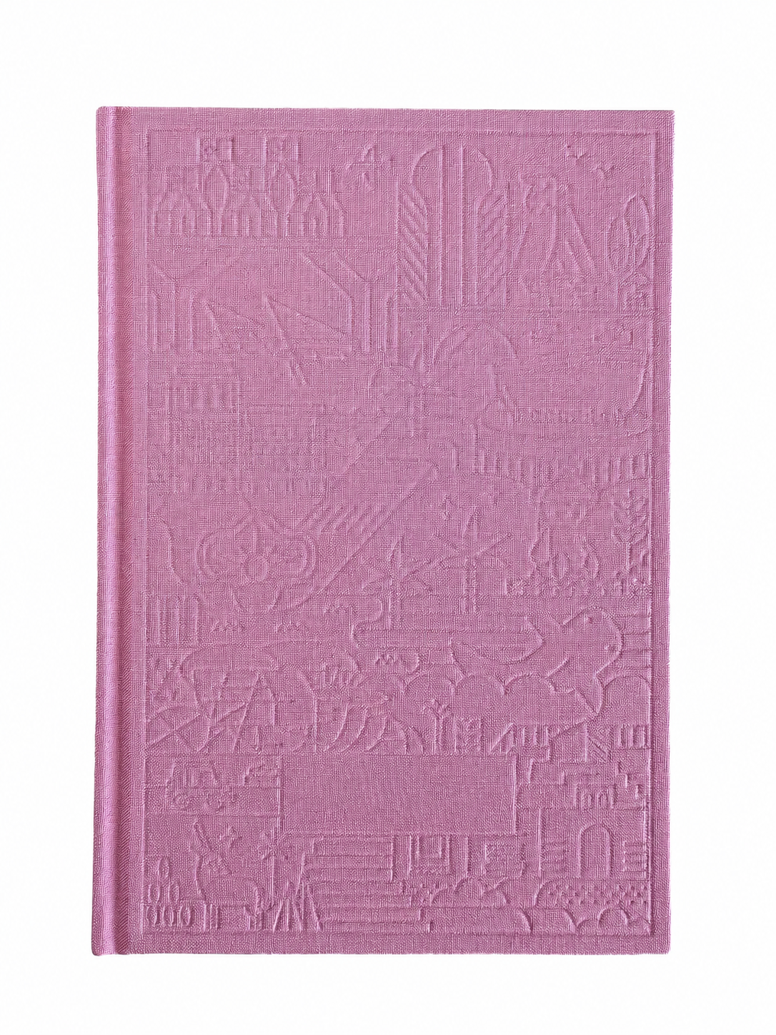Doha Lines Notebook - Blush Pink