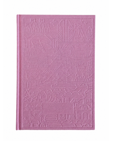 Doha Lines Notebook - Blush Pink