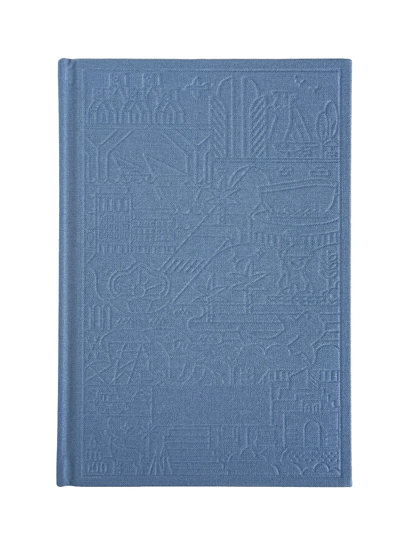 Doha Lines Notebook - Denim Blue
