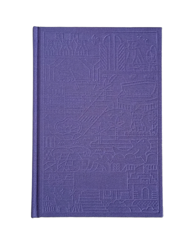 Doha Lines Notebook - Lavender
