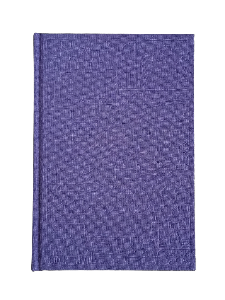 Doha Lines Notebook - Lavender